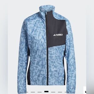Adidas terrex trail running wind jacket, xs